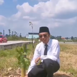 Piscal menanam pohon